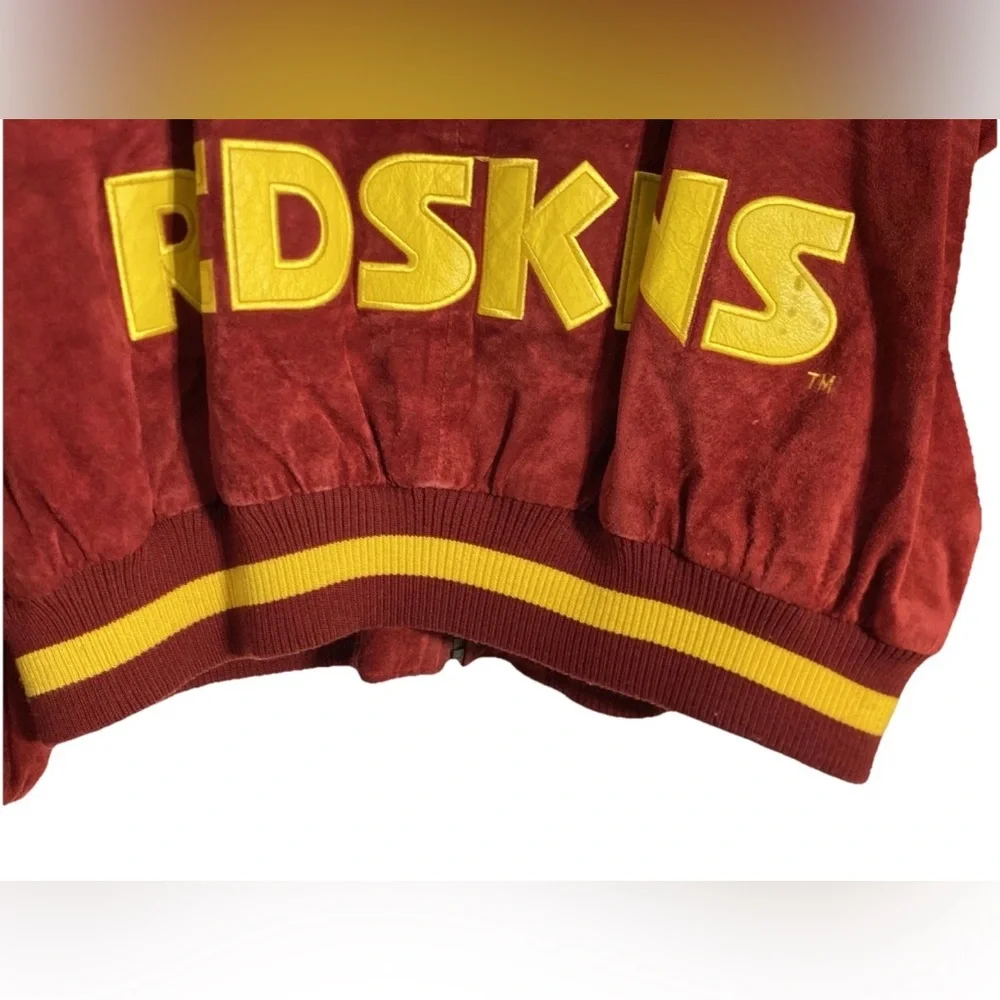 Carl Banks x GIII MEN’S SUEDE LEATHER WASHINGTON REDSKINS JACKET Size 2XL VGC - Picture 11 of 15
